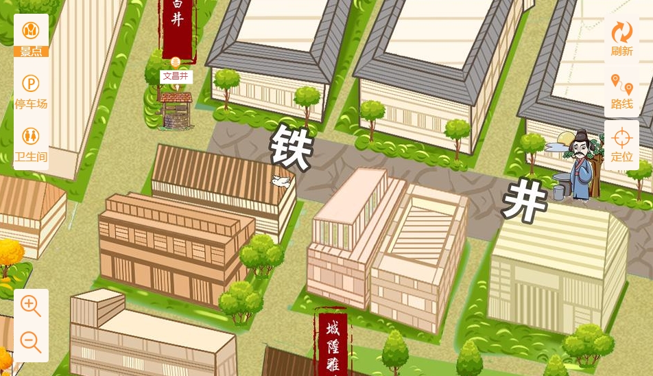 郊区智慧景区：手绘地图与语音导览的完美融合